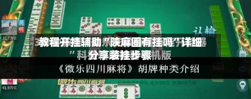 教程开挂辅助“陕麻圈有挂吗”详细分享装挂步骤