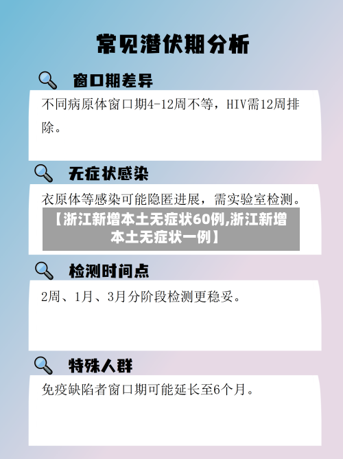 【浙江新增本土无症状60例,浙江新增本土无症状一例】-第2张图片