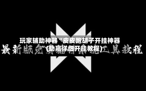 玩家辅助神器“皮皮跑胡子开挂神器”(助赢详细开挂教程)-第2张图片