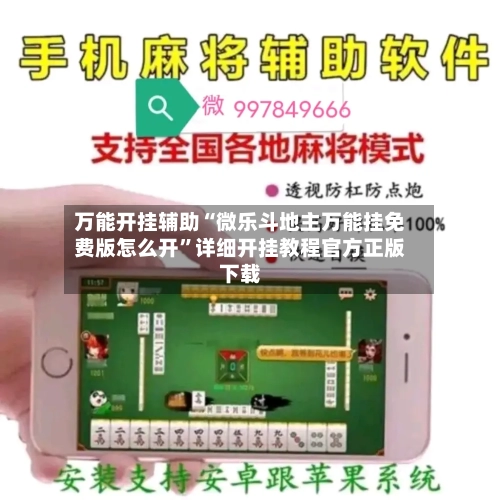 万能开挂辅助“微乐斗地主万能挂免费版怎么开”详细开挂教程官方正版下载-第3张图片