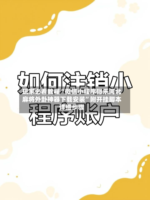 玩家必看教程“微信小程序微乐河北麻将外卦神器下载安装”附开挂脚本详细步骤-第3张图片