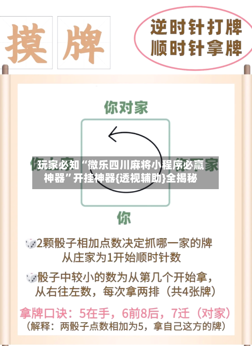 玩家必知“微乐四川麻将小程序必赢神器”开挂神器{透视辅助}全揭秘-第2张图片
