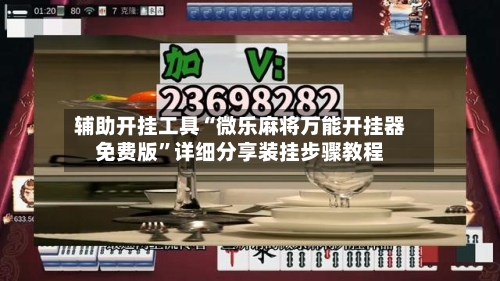 辅助开挂工具“微乐麻将万能开挂器免费版”详细分享装挂步骤教程-第3张图片