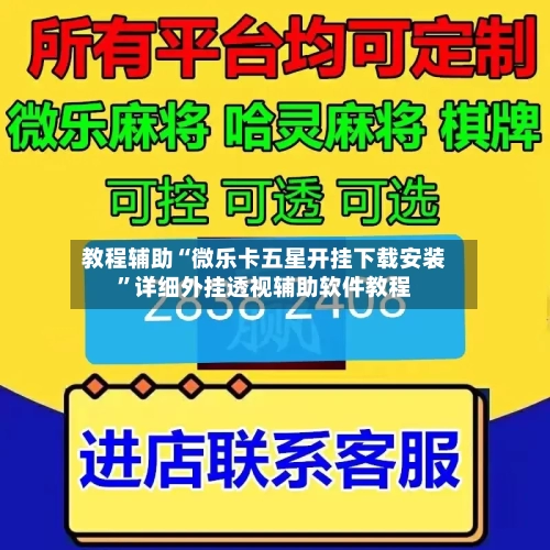 教程辅助“微乐卡五星开挂下载安装”详细外挂透视辅助软件教程-第2张图片