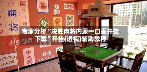 专家分析“决胜麻将内蒙一口香开挂下载”开挂(透视)辅助教程-第3张图片