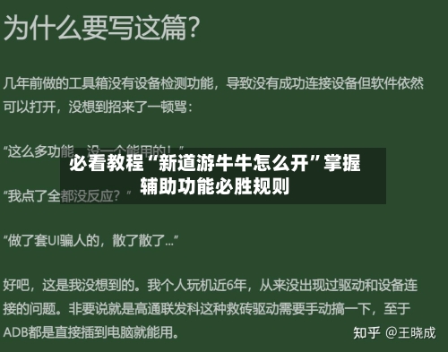 必看教程“新道游牛牛怎么开”掌握辅助功能必胜规则-第2张图片