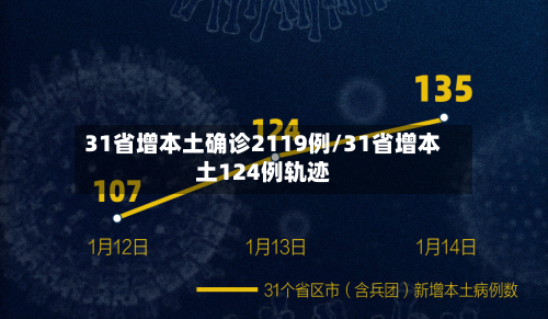 31省增本土确诊2119例/31省增本土124例轨迹-第2张图片