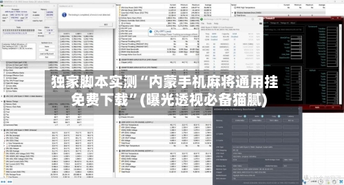 独家脚本实测“内蒙手机麻将通用挂免费下载	”(曝光透视必备猫腻)-第2张图片
