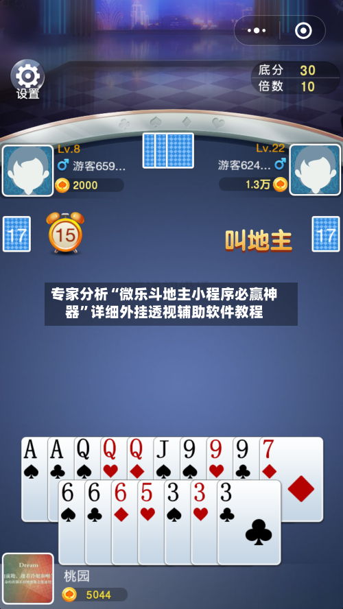 专家分析“微乐斗地主小程序必赢神器”详细外挂透视辅助软件教程-第2张图片