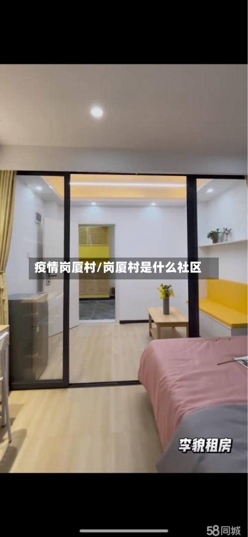 疫情岗厦村/岗厦村是什么社区-第2张图片