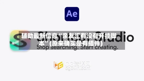 辅助最新信息“亲友汇有没有开挂脚本”(原来确实是有插件)-第2张图片