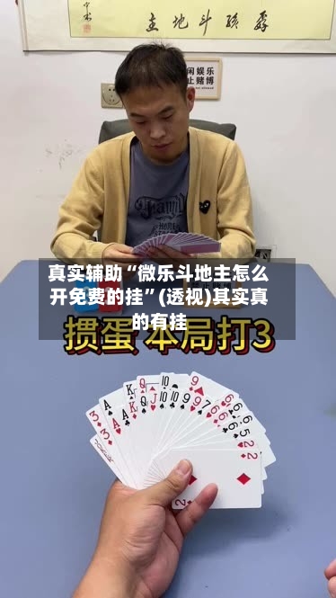 真实辅助“微乐斗地主怎么开免费的挂”(透视)其实真的有挂-第2张图片