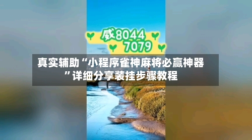 真实辅助“小程序雀神麻将必赢神器”详细分享装挂步骤教程-第3张图片