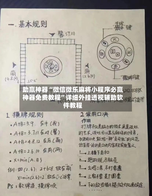助赢神器“微信微乐麻将小程序必赢神器免费教程”详细外挂透视辅助软件教程-第3张图片