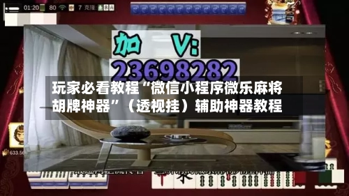 玩家必看教程“微信小程序微乐麻将胡牌神器	”（透视挂）辅助神器教程-第3张图片