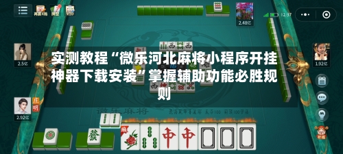 实测教程“微乐河北麻将小程序开挂神器下载安装”掌握辅助功能必胜规则-第3张图片