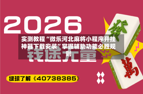 实测教程“微乐河北麻将小程序开挂神器下载安装	”掌握辅助功能必胜规则-第2张图片