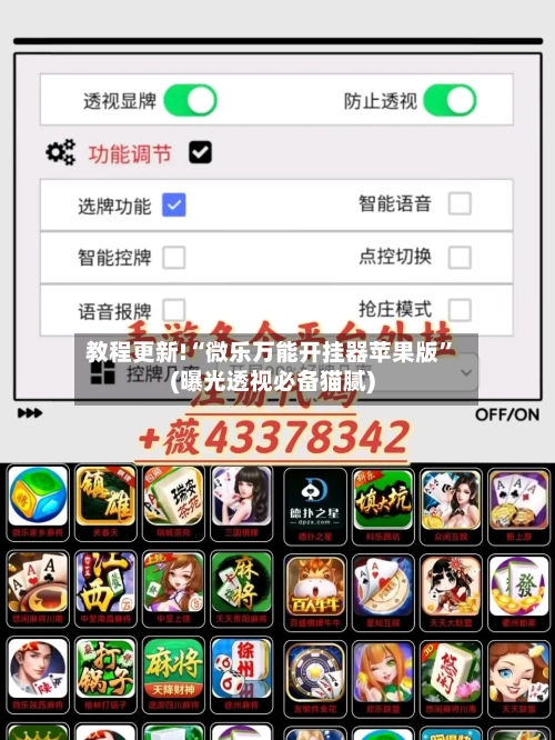 教程更新!“微乐万能开挂器苹果版”(曝光透视必备猫腻)-第3张图片