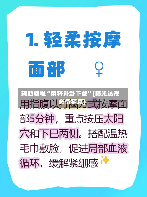 辅助教程“麻将外卦下载	”(曝光透视必备猫腻)-第3张图片
