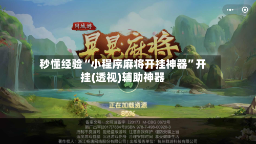 秒懂经验“小程序麻将开挂神器”开挂(透视)辅助神器-第2张图片