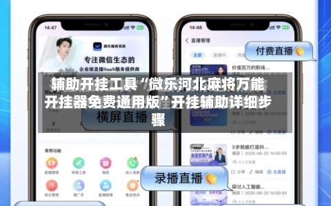 辅助开挂工具“微乐河北麻将万能开挂器免费通用版	”开挂辅助详细步骤-第3张图片
