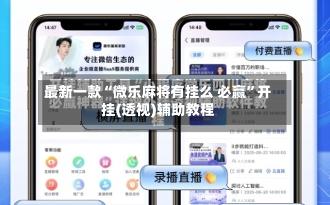 最新一款“微乐麻将有挂么 必赢”开挂(透视)辅助教程
