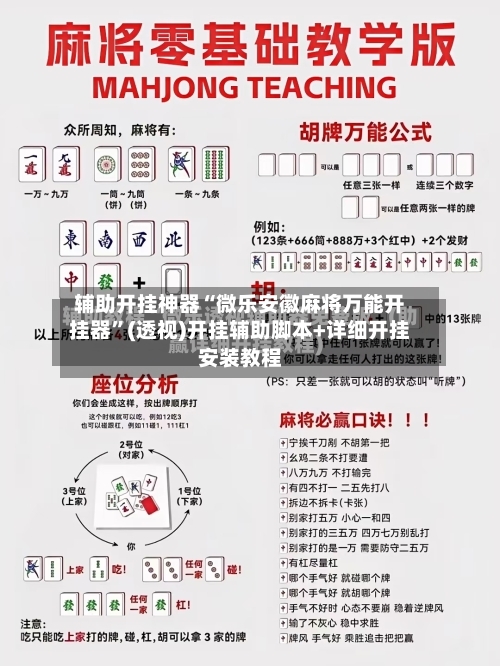辅助开挂神器“微乐安徽麻将万能开挂器”(透视)开挂辅助脚本+详细开挂安装教程-第2张图片