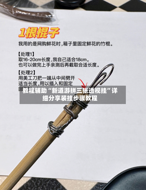 教程辅助“新道游拼三张透视挂”详细分享装挂步骤教程-第3张图片