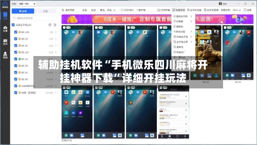 辅助挂机软件“手机微乐四川麻将开挂神器下载	”详细开挂玩法-第2张图片