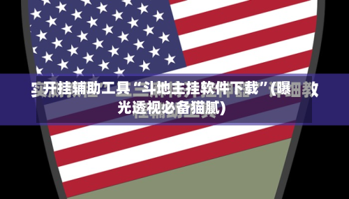 开挂辅助工具“斗地主挂软件下载”(曝光透视必备猫腻)-第3张图片