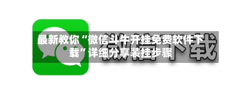 最新教你“微信斗牛开挂免费软件下载”详细分享装挂步骤-第3张图片