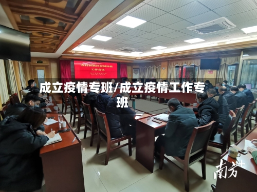 成立疫情专班/成立疫情工作专班