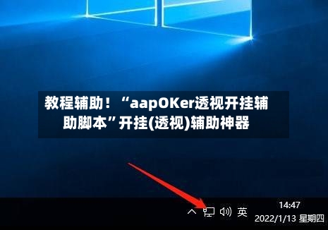 教程辅助！“aapOKer透视开挂辅助脚本”开挂(透视)辅助神器-第3张图片