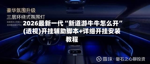 2026最新一代“新道游牛牛怎么开”(透视)开挂辅助脚本+详细开挂安装教程