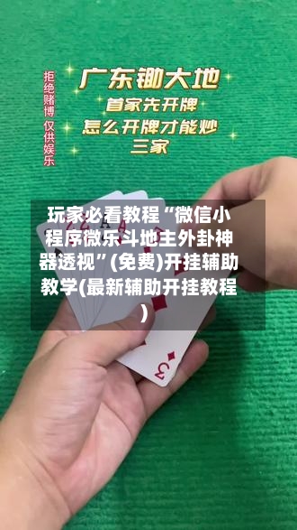 玩家必看教程“微信小程序微乐斗地主外卦神器透视”(免费)开挂辅助教学(最新辅助开挂教程)-第2张图片