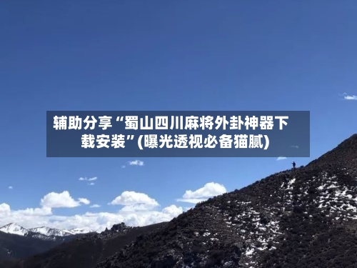 辅助分享“蜀山四川麻将外卦神器下载安装”(曝光透视必备猫腻)-第3张图片