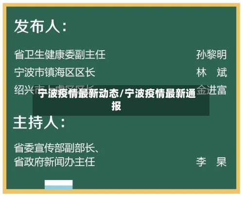 宁波疫情最新动态/宁波疫情最新通报