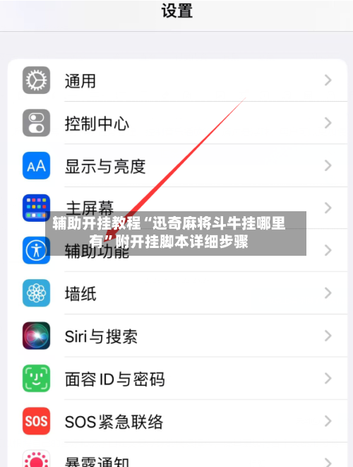辅助开挂教程“迅奇麻将斗牛挂哪里有”附开挂脚本详细步骤-第3张图片