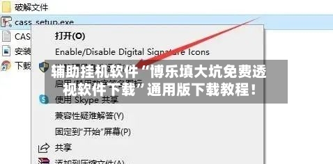 辅助挂机软件“博乐填大坑免费透视软件下载	”通用版下载教程！-第2张图片