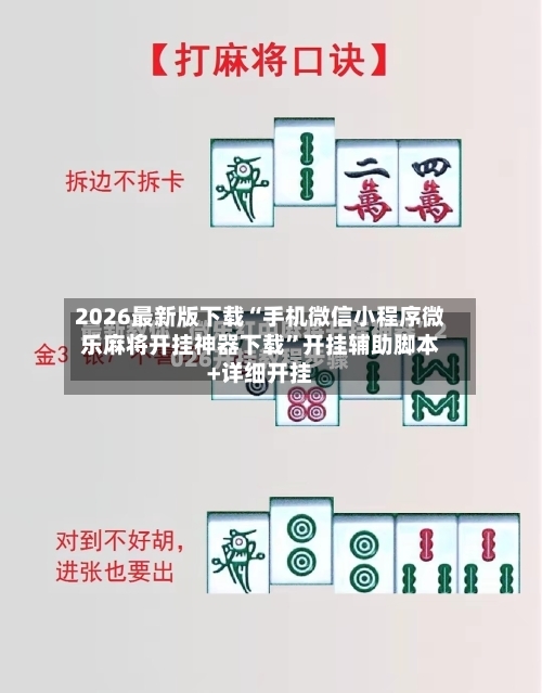 2026最新版下载“手机微信小程序微乐麻将开挂神器下载	”开挂辅助脚本+详细开挂-第3张图片