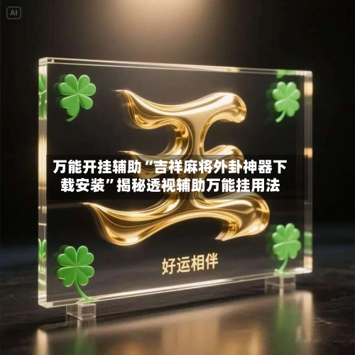 万能开挂辅助“吉祥麻将外卦神器下载安装	”揭秘透视辅助万能挂用法-第2张图片