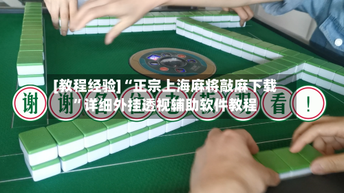 [教程经验]“正宗上海麻将敲麻下载”详细外挂透视辅助软件教程-第2张图片