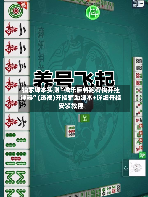 独家脚本实测“微乐麻将跑得快开挂神器”(透视)开挂辅助脚本+详细开挂安装教程-第2张图片