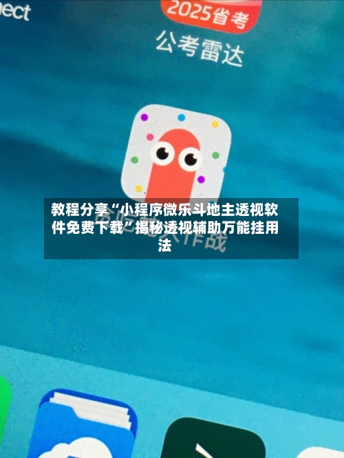 教程分享“小程序微乐斗地主透视软件免费下载”揭秘透视辅助万能挂用法-第2张图片