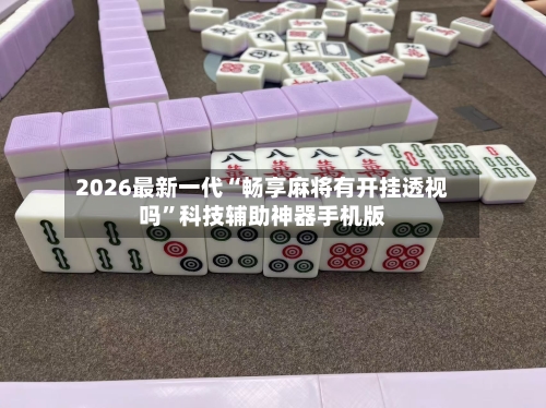 2026最新一代“畅享麻将有开挂透视吗	”科技辅助神器手机版-第2张图片