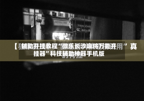 辅助开挂教程“微乐长沙麻将万能开挂器	”科技辅助神器手机版-第2张图片