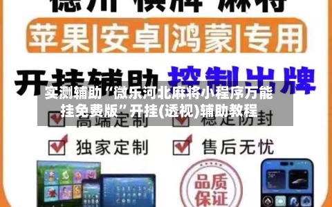 实测辅助“微乐河北麻将小程序万能挂免费版	”开挂(透视)辅助教程-第2张图片