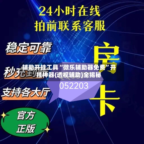 辅助开挂工具“微乐辅助器免费”开挂神器{透视辅助}全揭秘-第3张图片