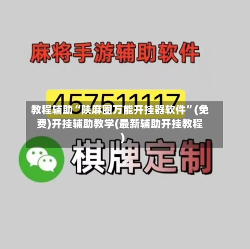教程辅助“陕麻圈万能开挂器软件”(免费)开挂辅助教学(最新辅助开挂教程)-第3张图片