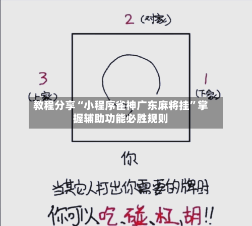 教程分享“小程序雀神广东麻将挂	”掌握辅助功能必胜规则-第2张图片